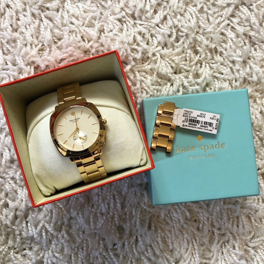 Kate Spade Gold Brooklyn Watch